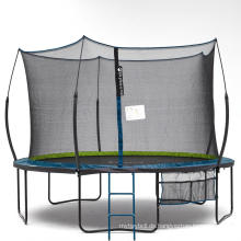 12ft Freizeittrampolin Doppelblau